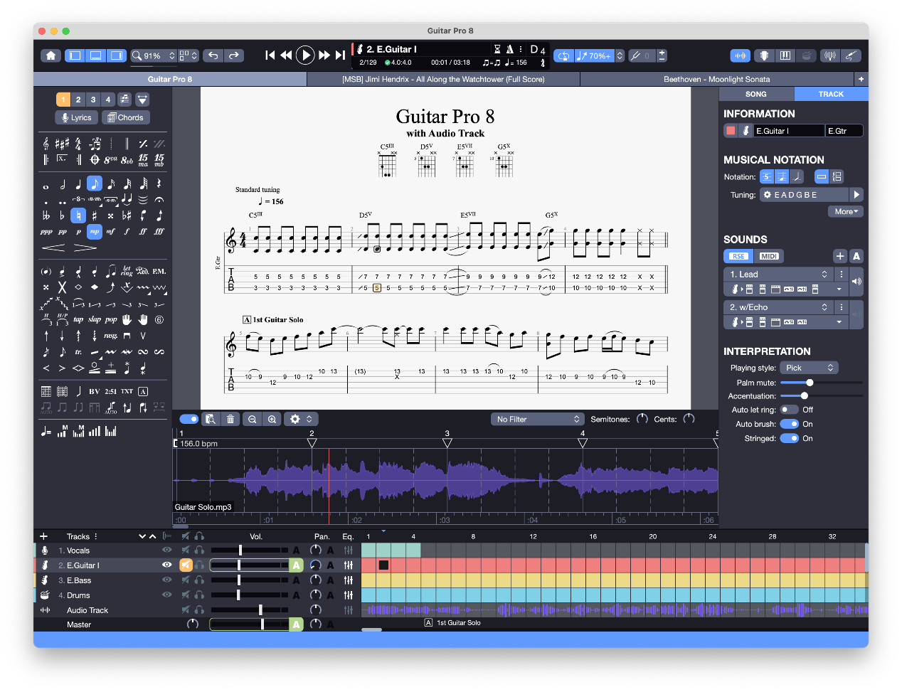 Guitar Pro 8更新了什么 Guitar Pro 8新功能详解
