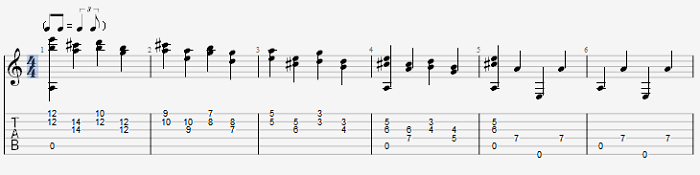 《cheek to cheek》前奏双音部分