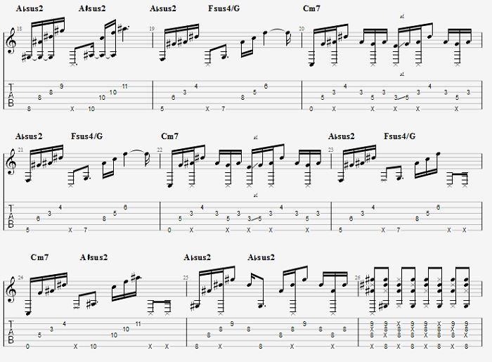 《neon》第18-25小节