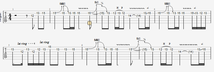 《真的爱你》前奏乐句