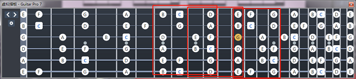 re、mi、xi指型音阶示意图