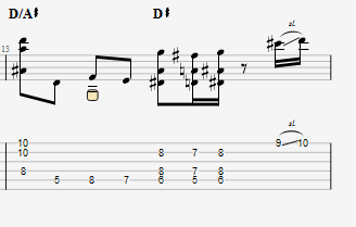 《autumn leaves》第十三小节