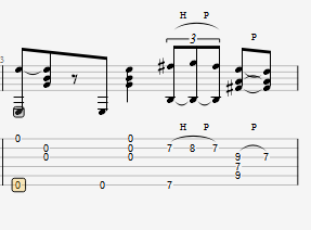 《take five》第三小节