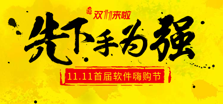 11.11首届软件嗨购节