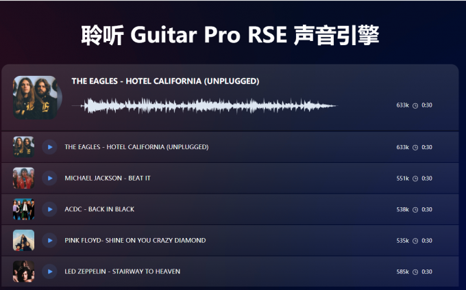 Guitar Pro有声作品