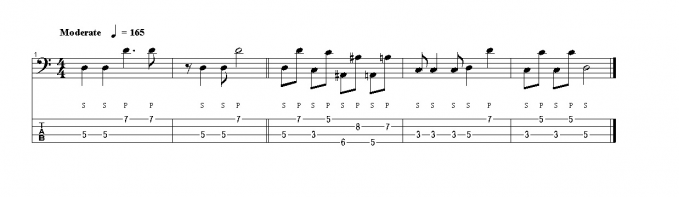 四线谱与标准五线谱